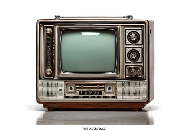 Vintage Television Retro Antique Electronic Device