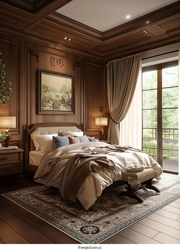 Chinese style bedroom