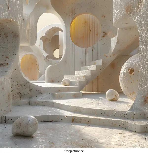 Geometric Patterns of Space under Light and Shadow