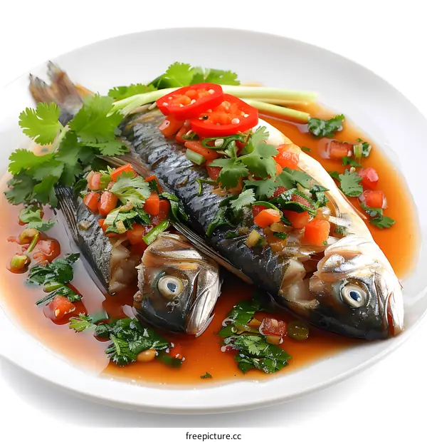 Steamed Fish with Soy Sauce Chinese Style