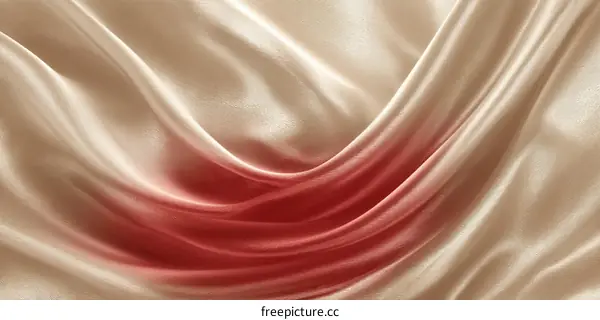 Elegant Silk Fabric with a Gradient Color