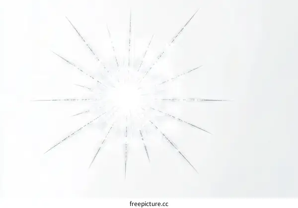 Abstract Radial Pattern Design