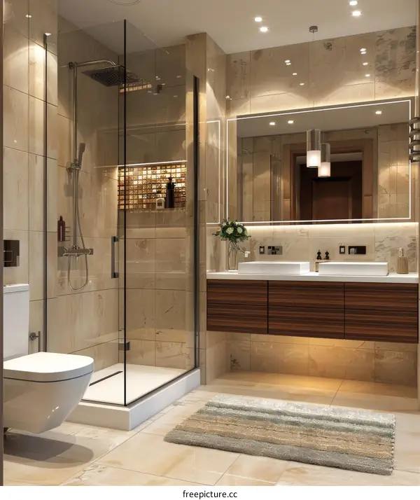 Modern Luxury Bathroom Interior Design