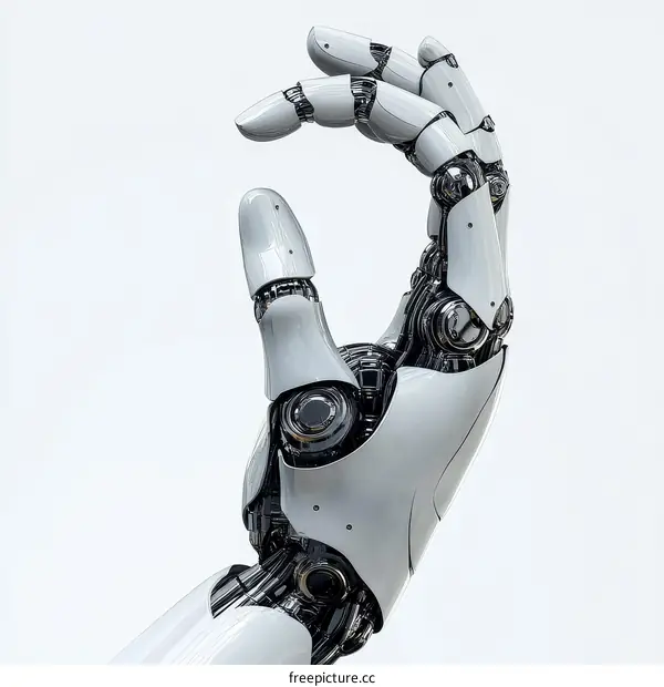 Futuristic Mechanical Hand Design