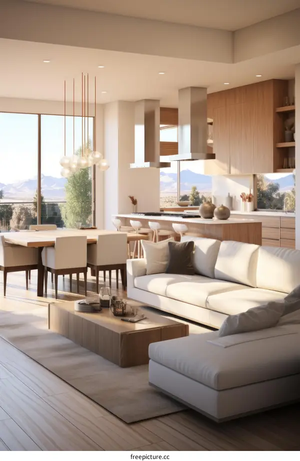 Modern house interior design