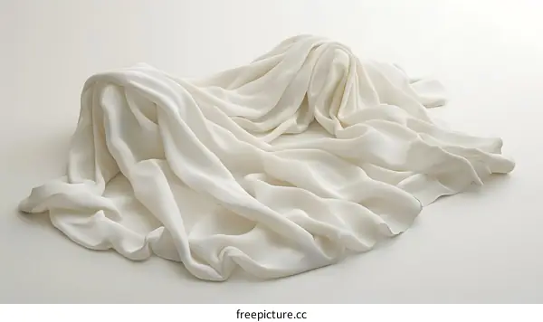 white fabric