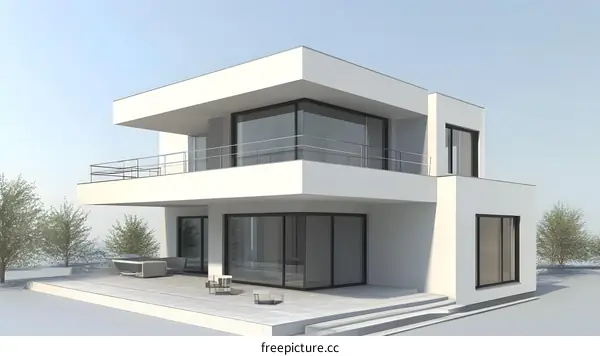 Modern Minimalist House Exterior Design