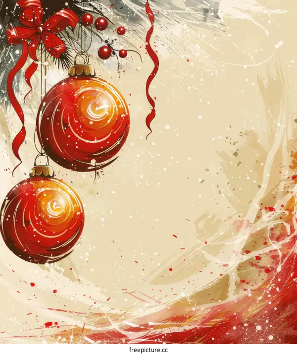 Christmas Decoration Hand Drawn