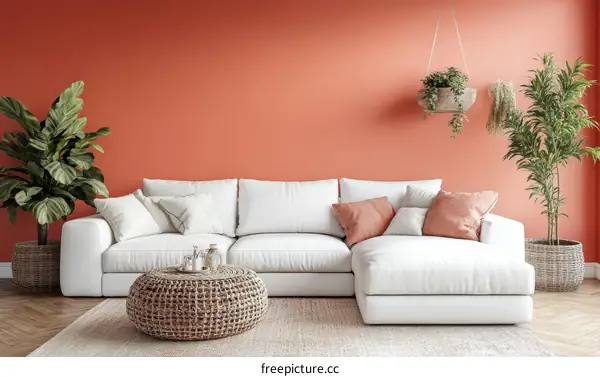 Modern Living Room Interior Design Concept