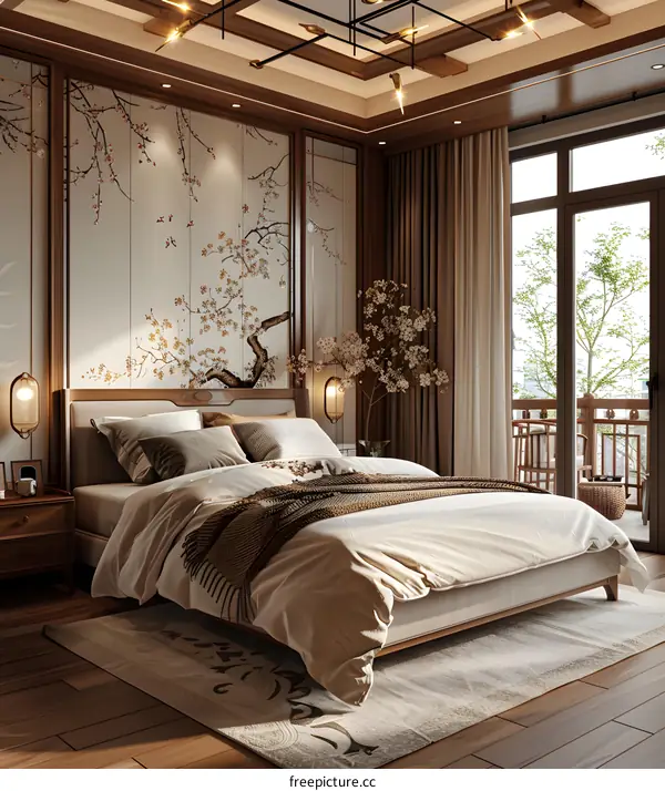 Chinese style bedroom