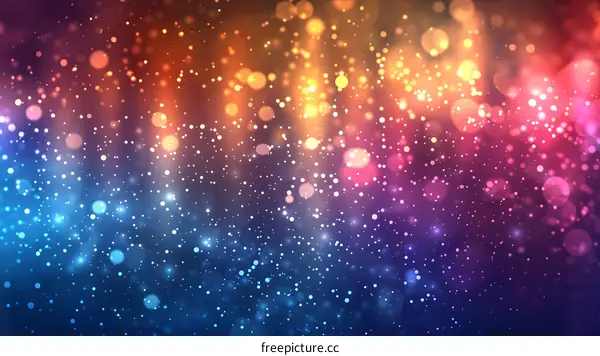 Colorful bokeh background