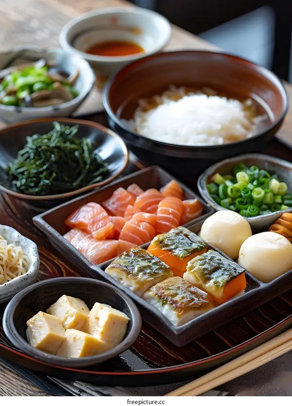 A delicious and healthy Japanese breakfast