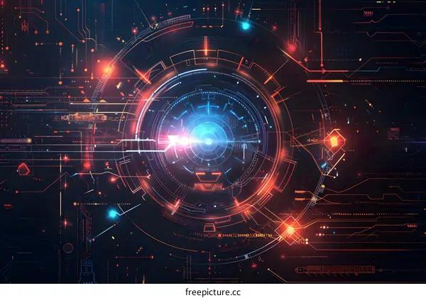 Futuristic Technology Background