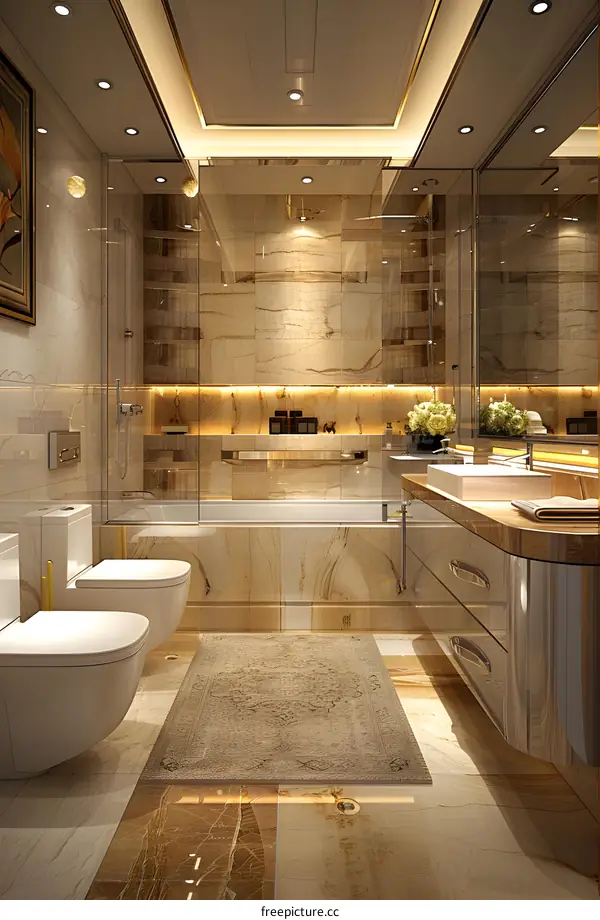Luxury bathroom
