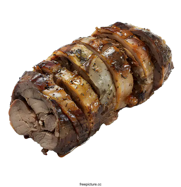 [Transparent Background PNG]Roasted lamb leg
