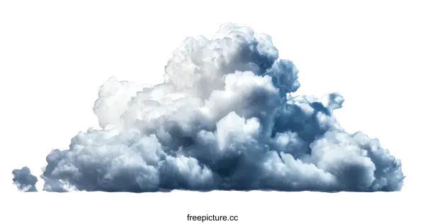[Transparent Background PNG]Dramatic Cumulus Cloud Formation