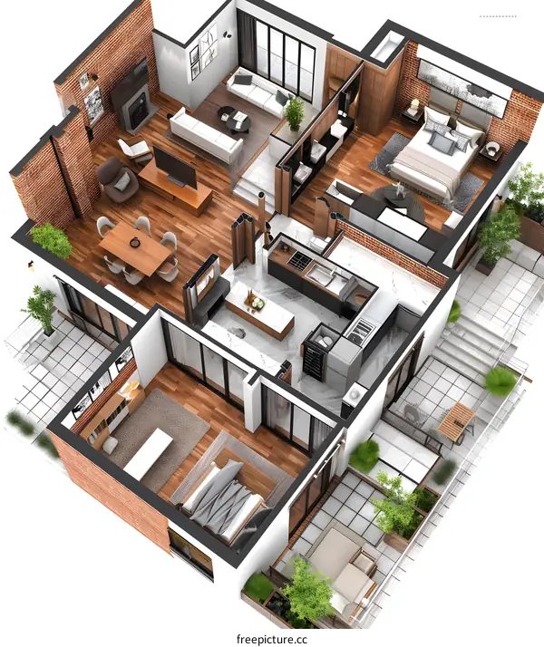 Interior Design的效果图