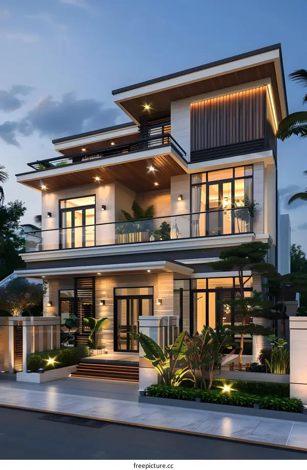 A Modern Style Villa Near Da Nang Beach, Vietnam