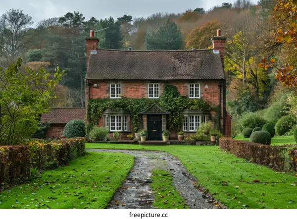 Charming English Country Cottage with Beautiful Garden