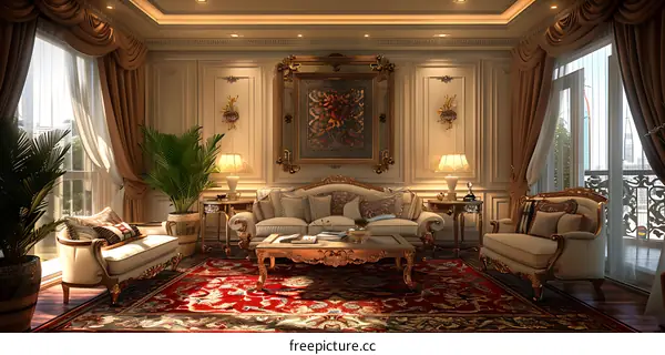 Luxurious Living Room