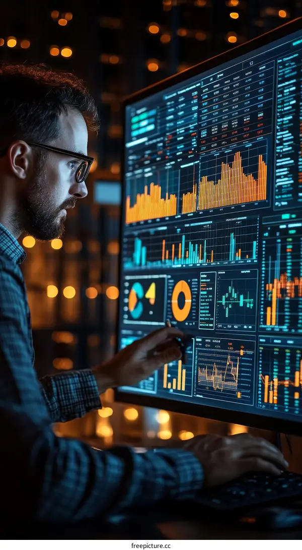 Data Analyst at Work Night-Time