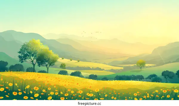 Spring Countryside