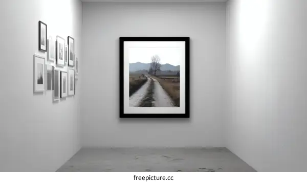 Rural Landscape in a Gallery Setting