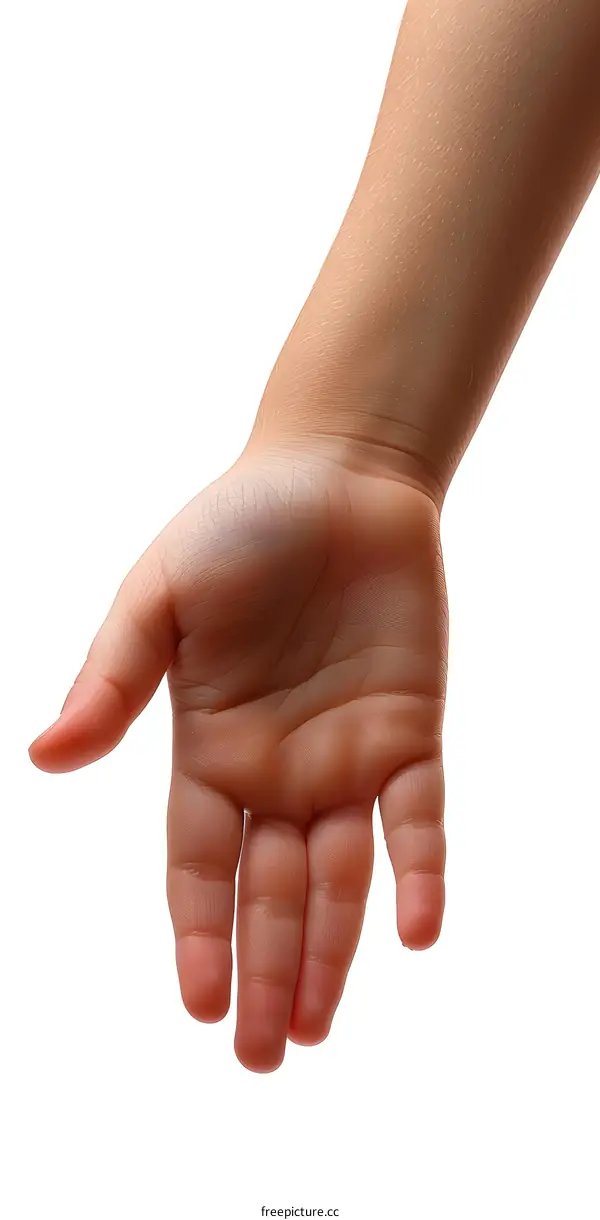 Outstretched Child Hand