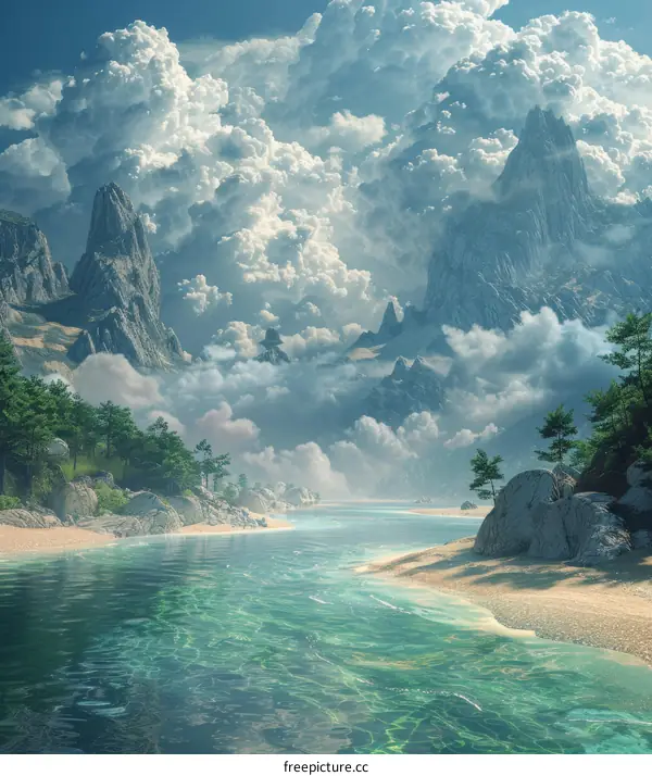 Mystical Landscape Artwork