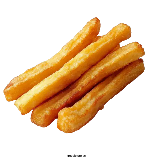 [Transparent Background PNG]Crispy Fried Potato Sticks