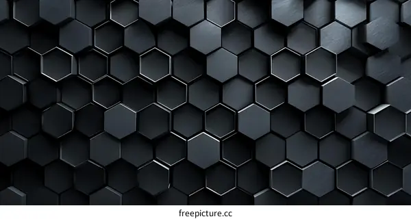 Abstract Geometric Hexagon Pattern Background
