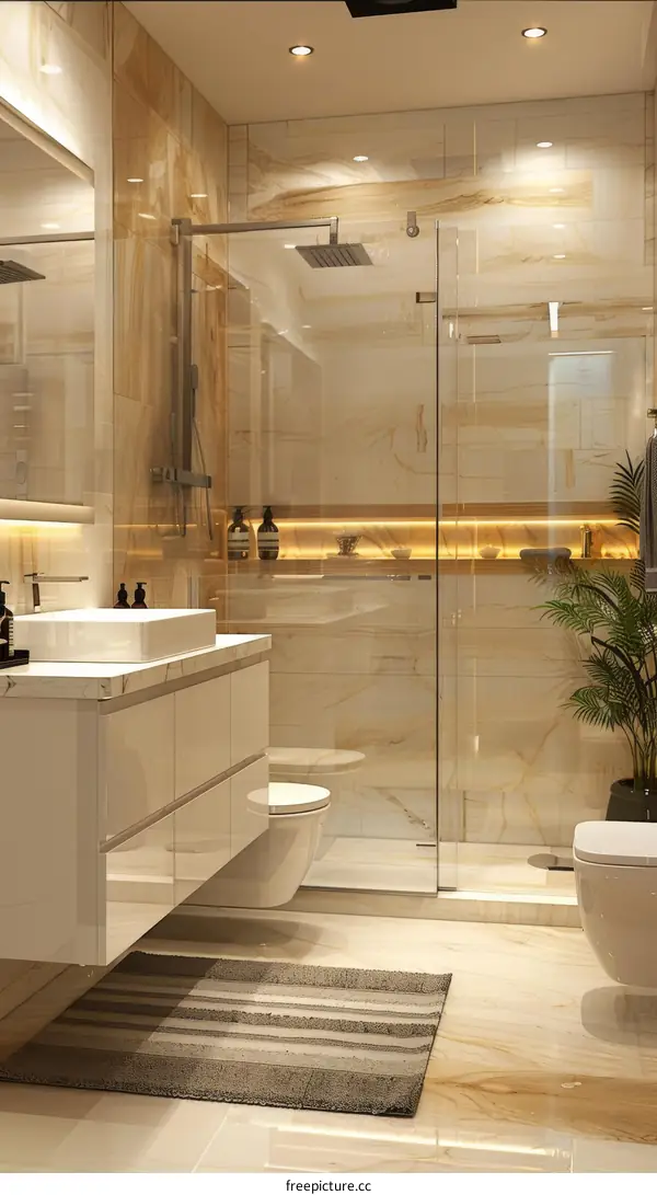 Modern Luxury Bathroom Interior Design