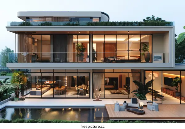 Modern Luxury House Exterior Design