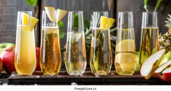 Apple Cider and Pineapple Cocktail Recipe