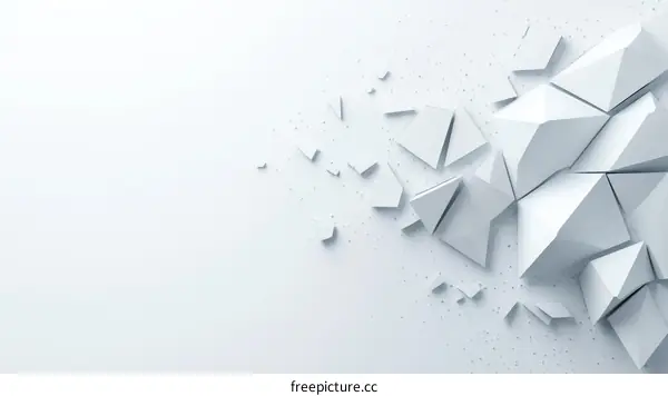 Abstract Geometric Shapes Background Design