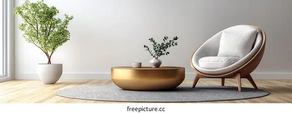 Modern Minimalist Living Room Design