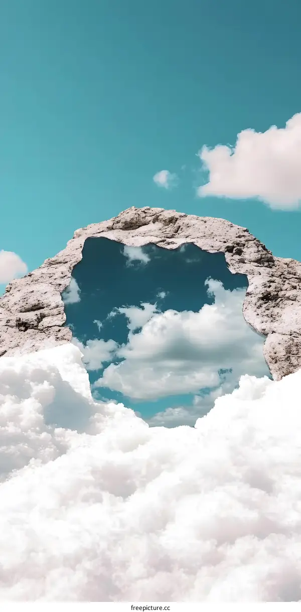 Sky Through The Rock