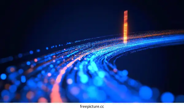 Abstract Digital Lines and Light Network