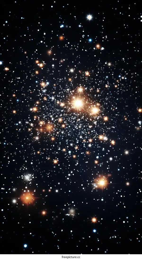 Stars in the night sky