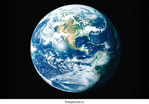 Earth from Space Stunning Planet View