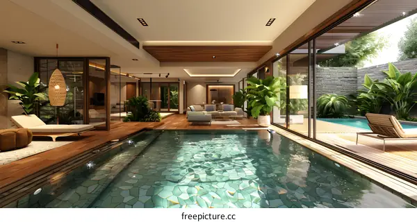 Indoor swimming pool