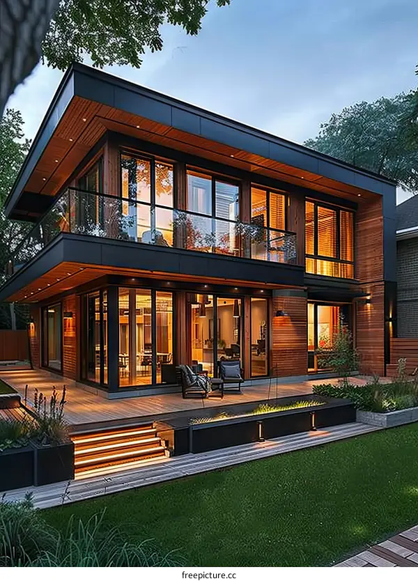 Modern Luxury House with Expansive Interiors and Sophisticated Architecture