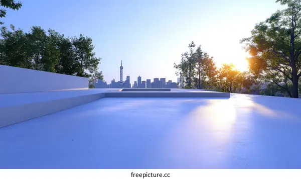 Modern Urban Rooftop Terrace Design