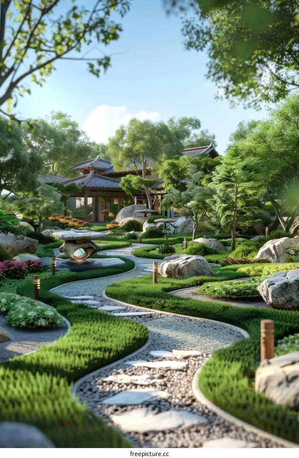 Japanese Garden Design Art