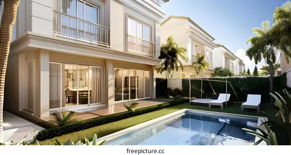 Luxury Villa with Private Pool and Garden