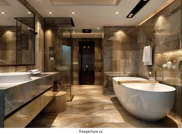 Luxury Modern Bathroom Interior Design