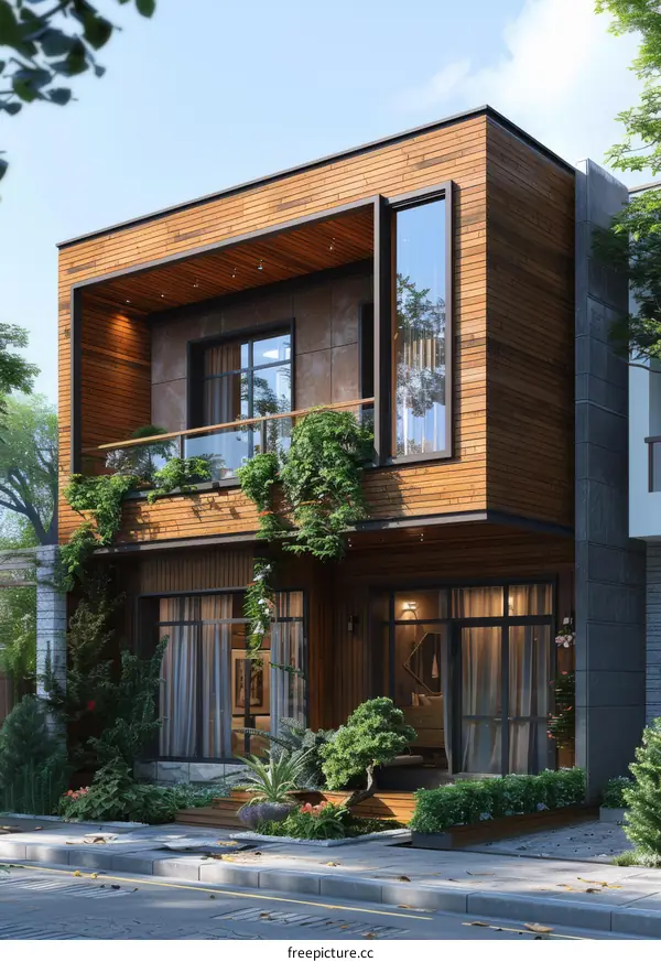Modern Townhouse Design for Residential Living