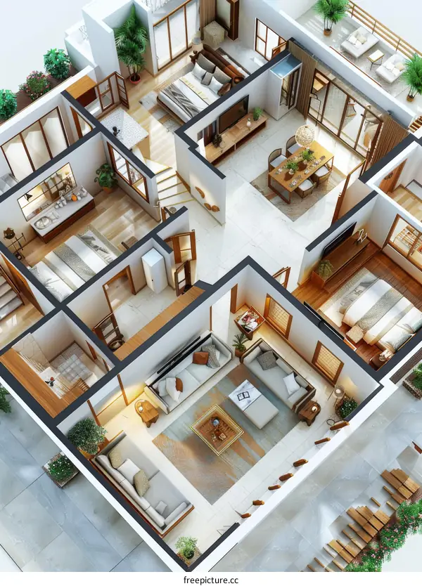 Modern House Floor Plan Design