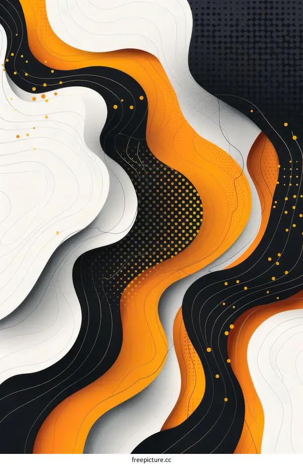 Abstract Geometric Shapes Illustration