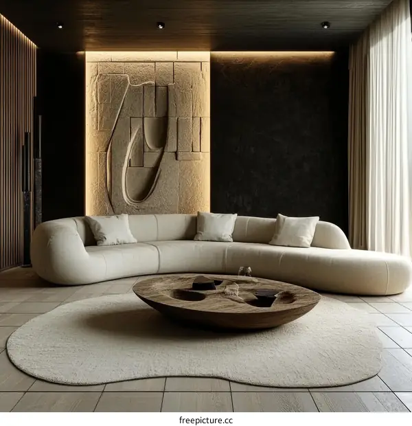 Modern Minimalist Living Room Interior Design